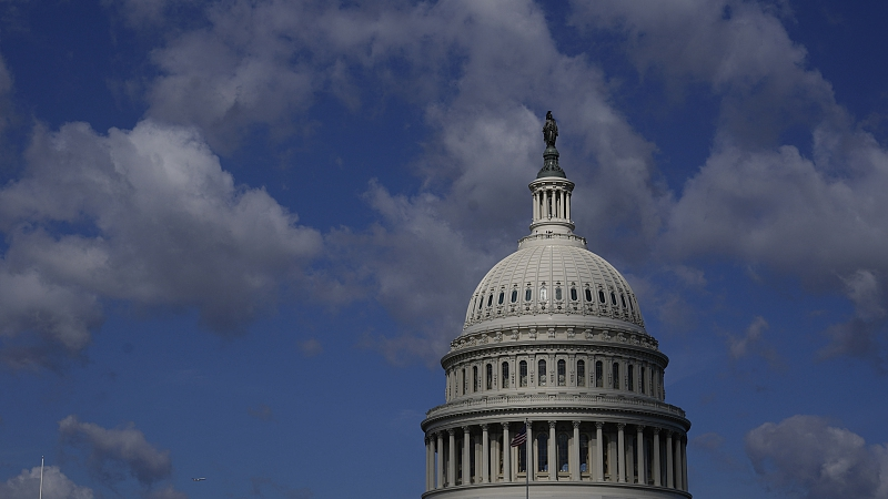Clouds roll over the U.S. Capitol dome in Washington, D.C., U.S., June 9, 2022. /CFP