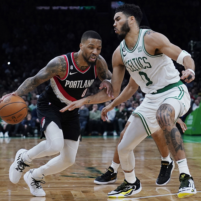 Tatum surprised at Lillard joining Bucks; welcomes Holiday, Porzingis ...