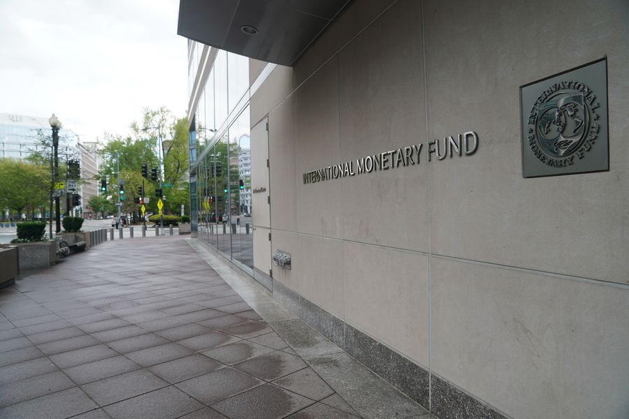 The International Monetary Fund (IMF) Headquarters in Washington D.C., the United States. /Xinhua