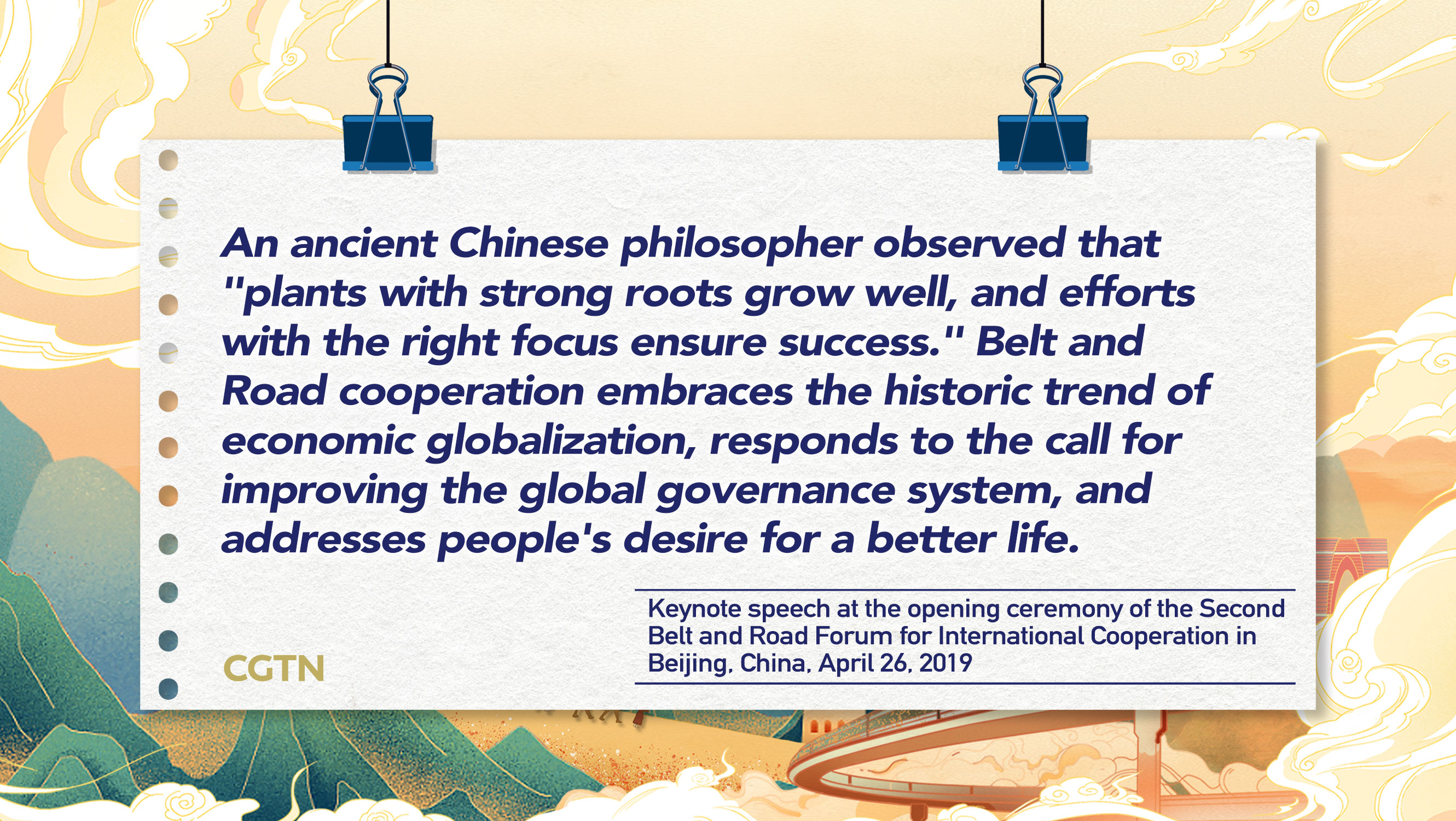 Xi Jinping's key quotes on Belt and Road Initiative