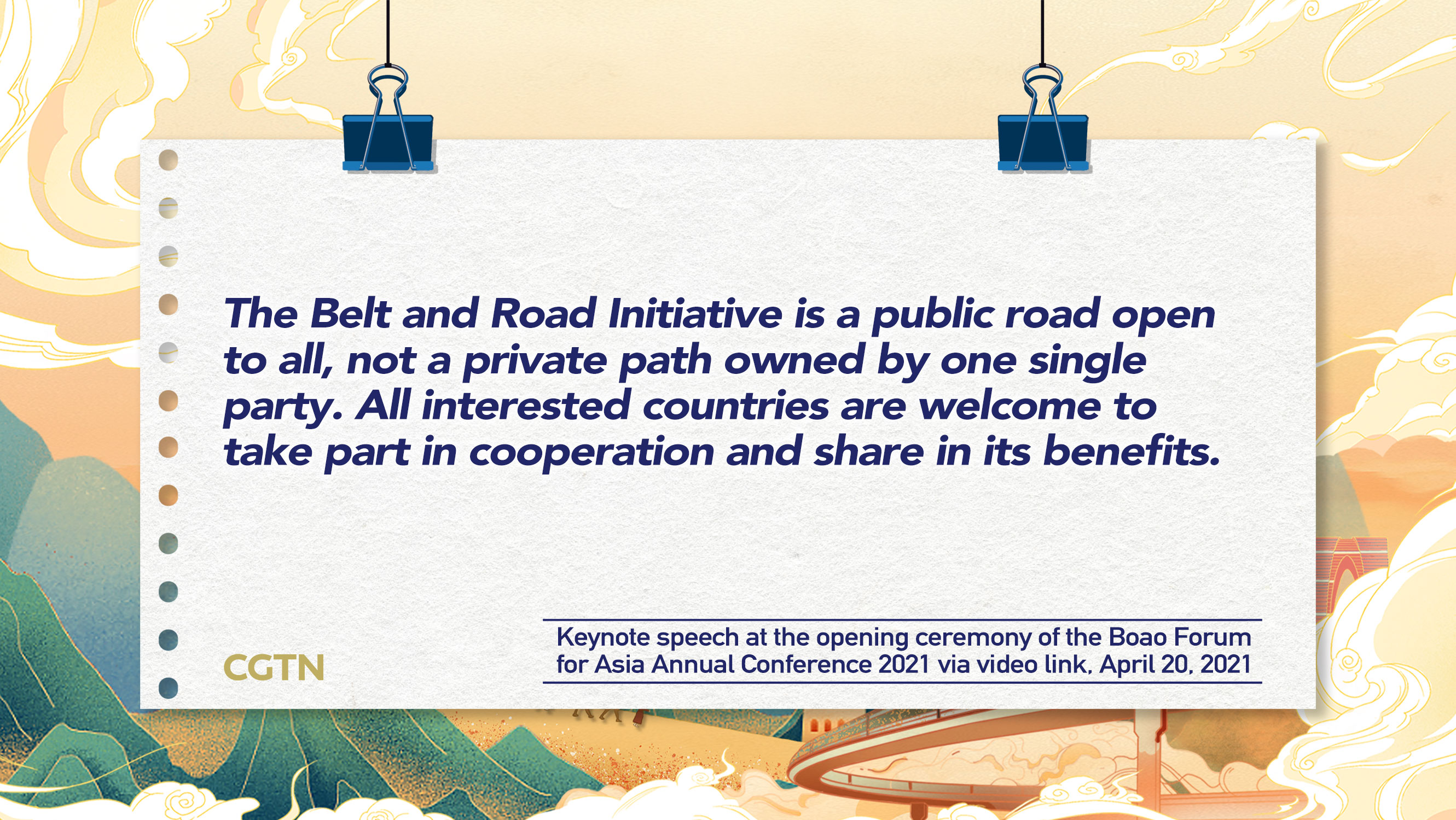 Xi Jinping's key quotes on Belt and Road Initiative