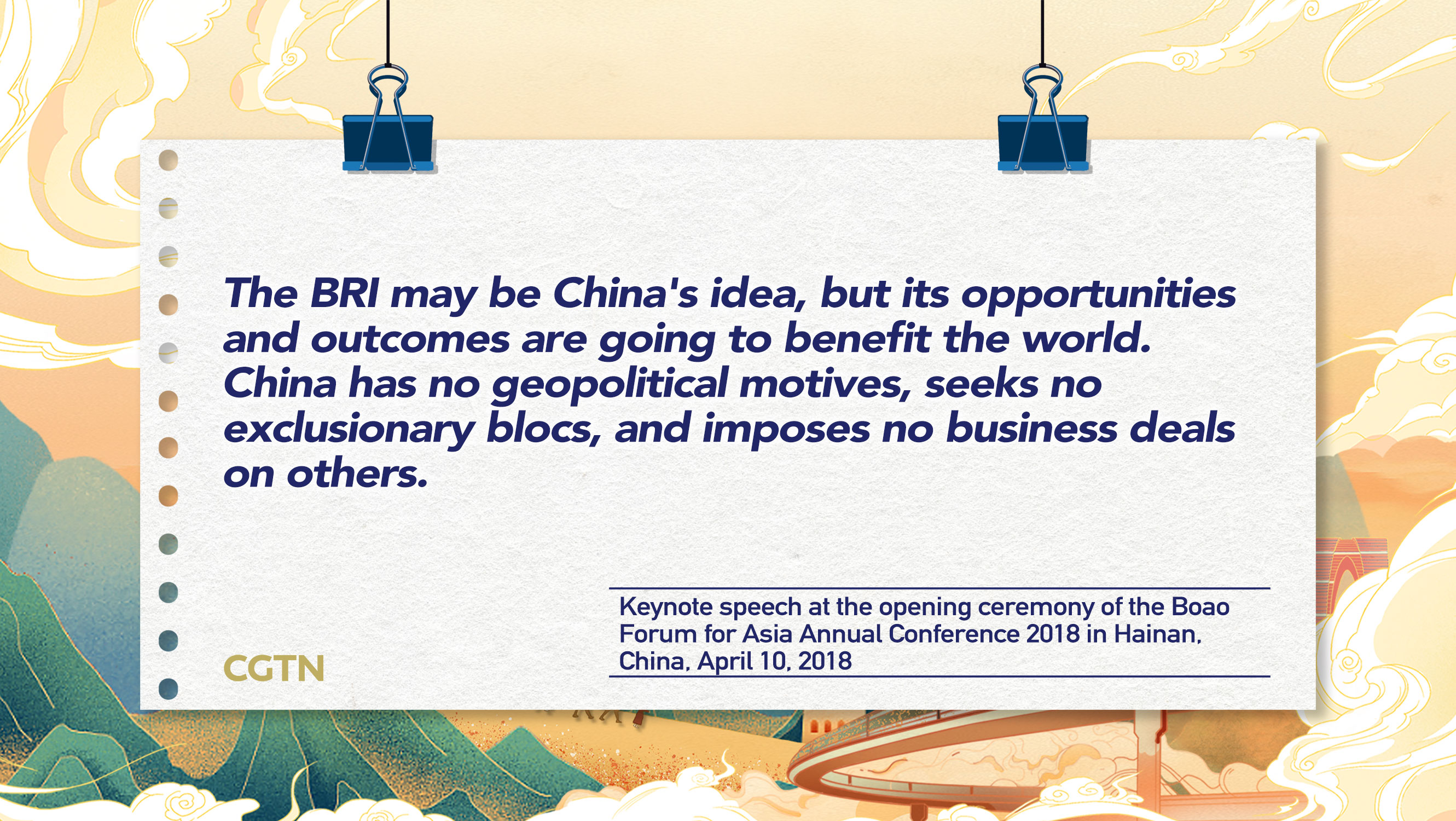 Xi Jinping's key quotes on Belt and Road Initiative