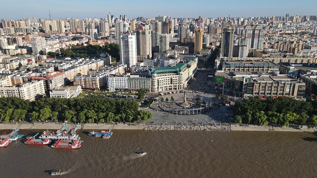 Live: View of Songhua River in China's Jilin City – Ep. 4