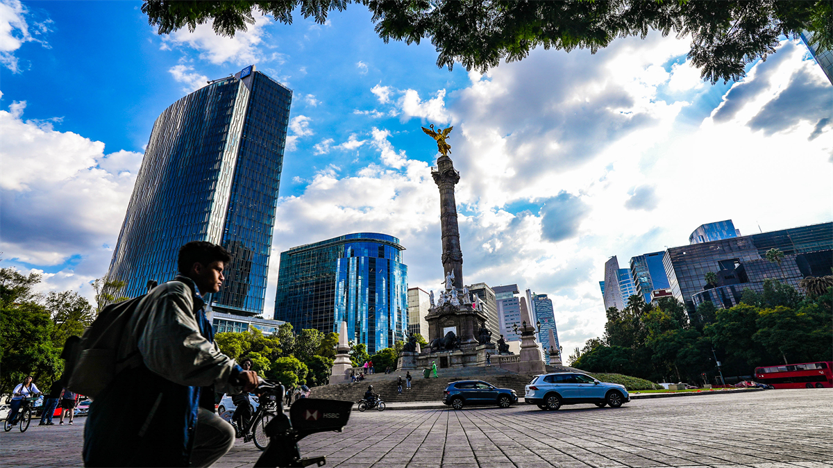 A view of Mexico City, the capital of Mexico /CGTN