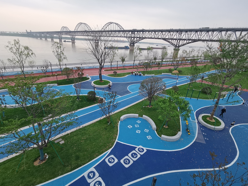 A photo shows the Jiujiang section of the Yangtze National Cultural Park. /CFP