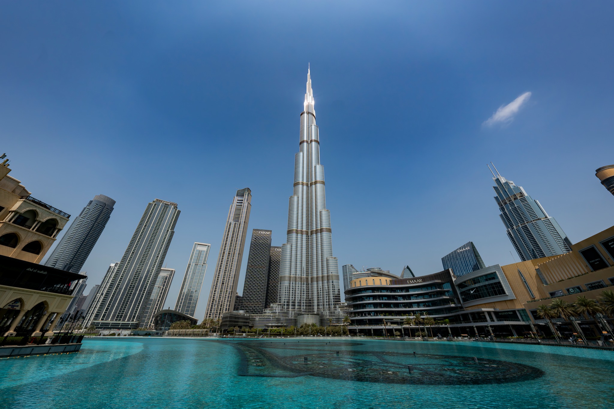 A photo taken on September 2, 2023 shows the Burj Khalifa in Dubai, United Arab Emirates. /CGTN