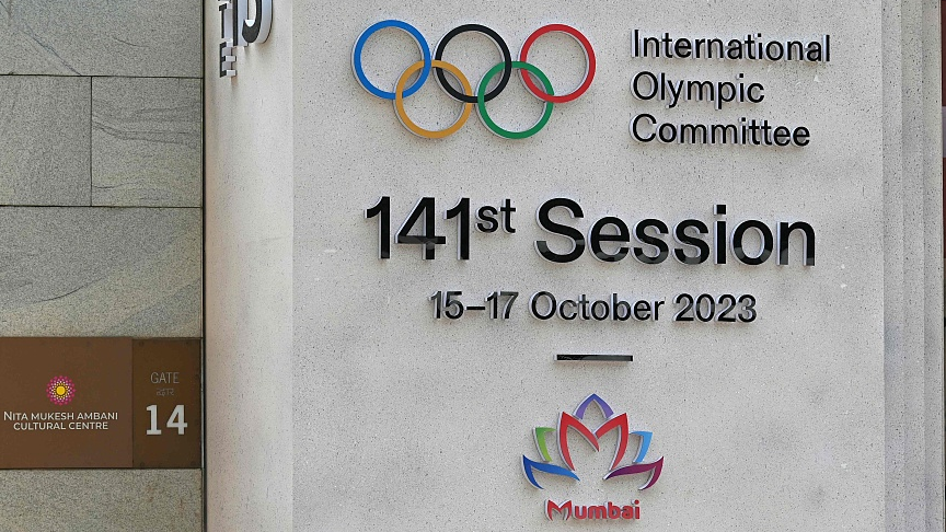 The 141st International Olympic Committee session takes place in Mumbai, India from October 15 to 17 in 2023. /CFP