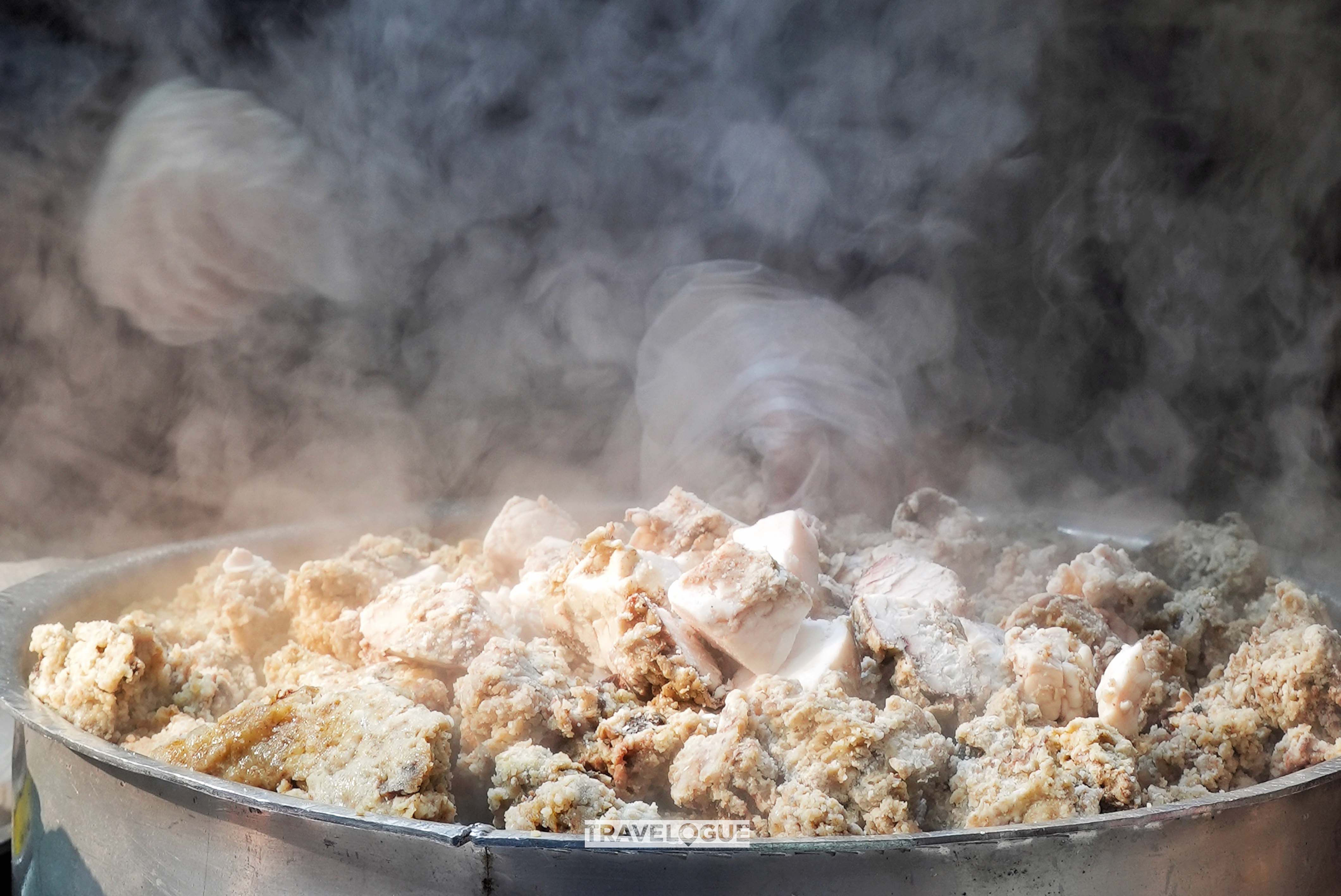 A steamed meat dish from Xi'an, Shaanxi Province /CGTN