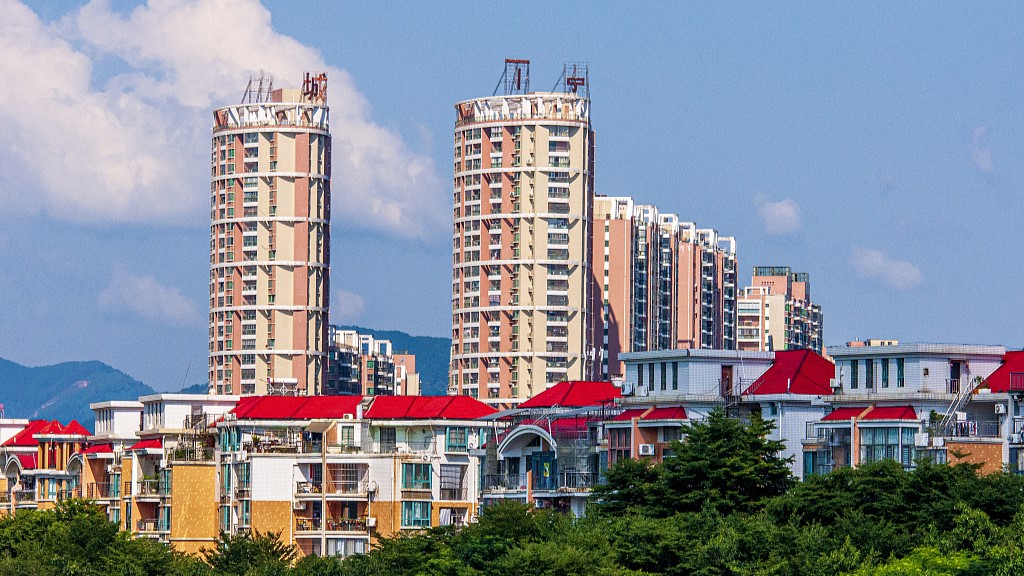 A view of a residential area in south China's Guangxi Zhuang Autonomous Region, August 30, 2023. /CFP