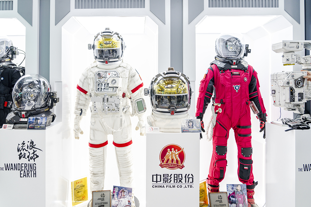 Space suits used in 
