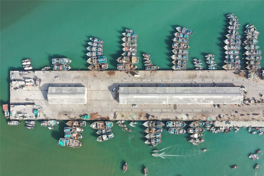 A port for fishermen in Gwadar of Pakistan's southwest Balochistan Province, Pakistan, June 4, 2022. /Xinhua