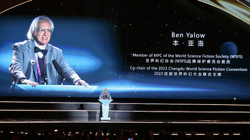 Ben Yalow, co-chairman of the 2023 Chengdu World Science Fiction Convention. /CFP