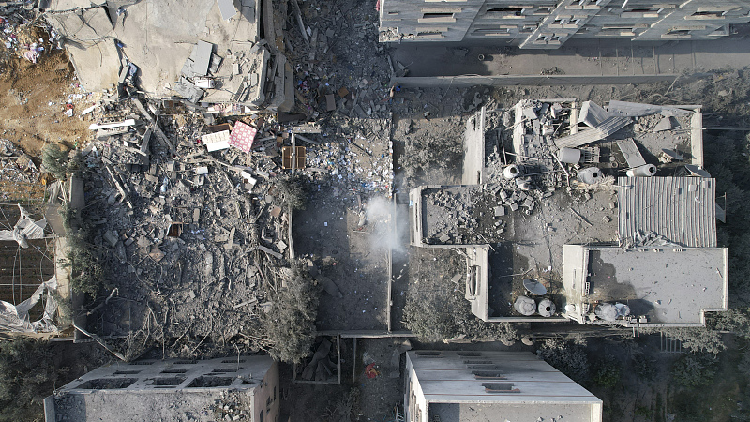 Live: Latest developments in Palestine-Israel conflict, Day 19 - CGTN