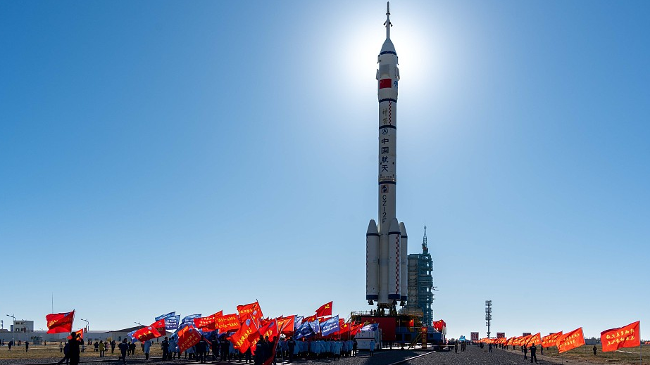 Live: Take a closer look at Shenzhou-17 manned space mission's launch site