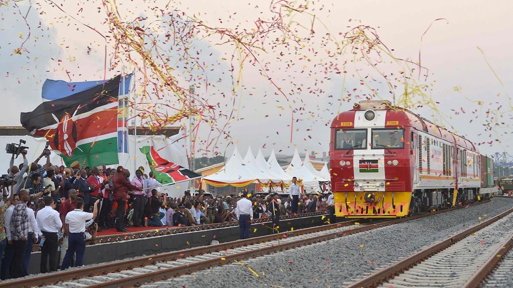 The Mombasa-Nairobi Standard Gauge Railway (SGR), Kenya's largest infrastructure project since independence in 1963 was launched at a grand ceremony, May 30, 2017. /CFP