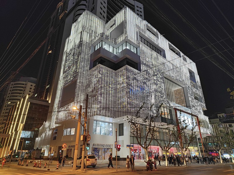 The revamped Shanghai Book Mall on Fuzhou Road in the downtown area of the city reopens on October 28, 2023. /CFP