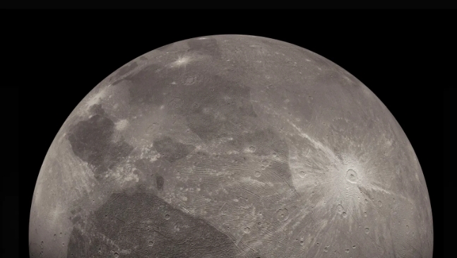 Imagen de la luna de Júpiter, Ganímedes.  /NASA