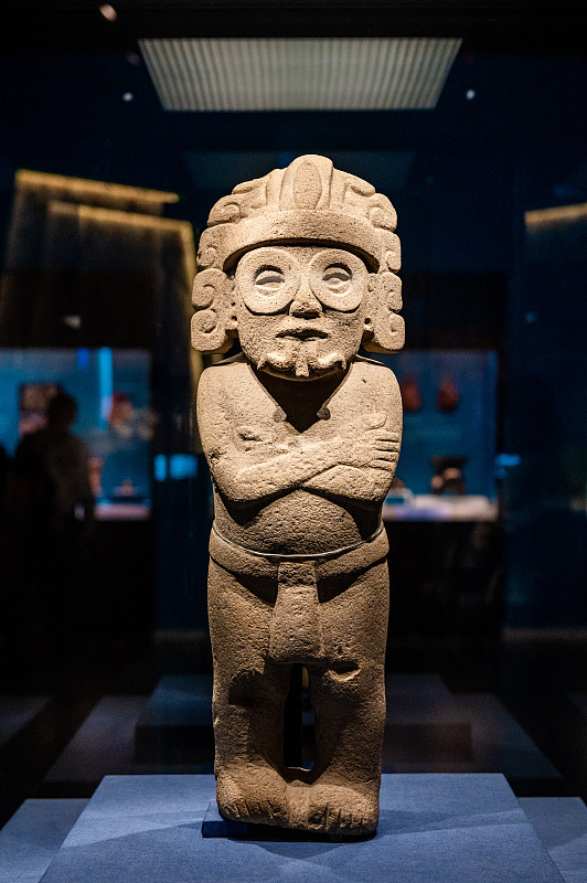 A figurine from Mexico is on display at the Liaoning Provincial Museum in Shenyang City, Liaoning Province, October 26, 2023. /CFP