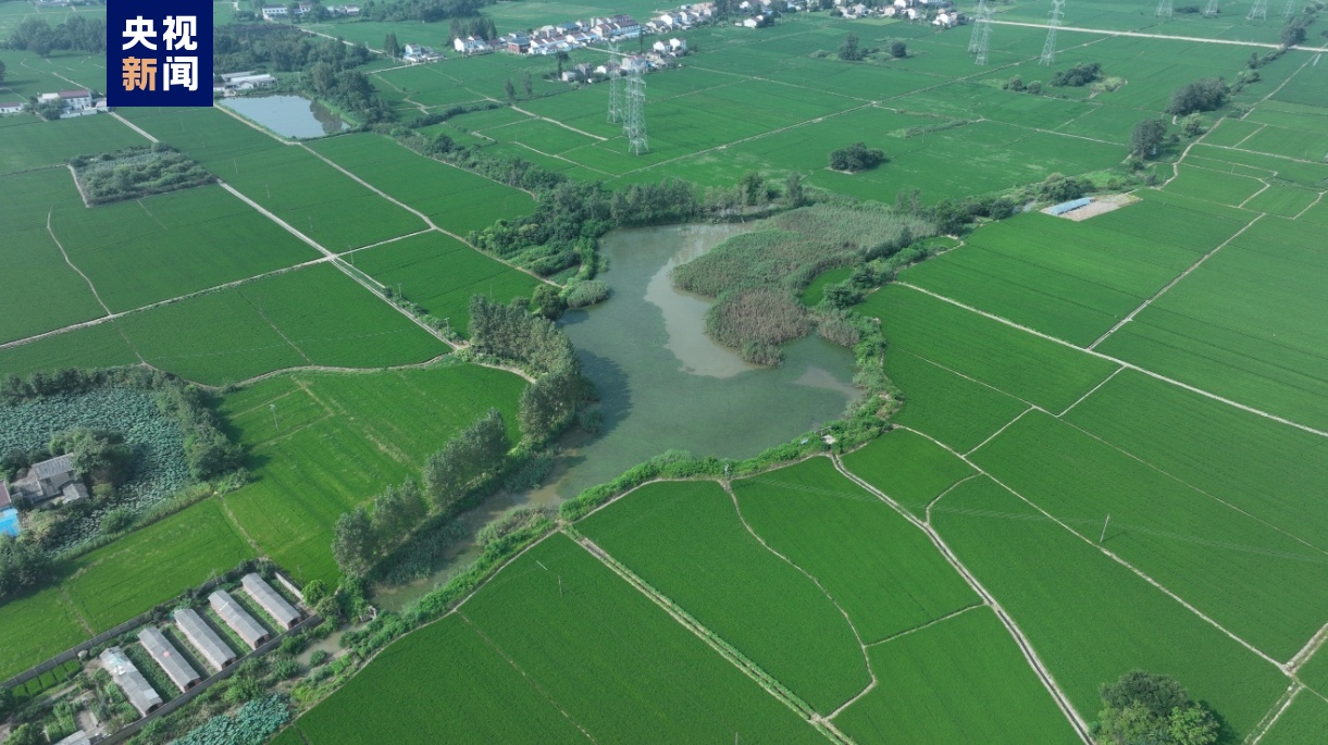 A view of the Qimenyan Irrigation System in east China's Anhui Province. /CMG