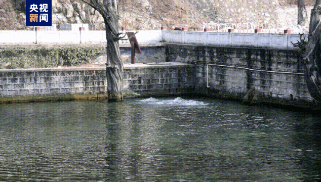 A view of the Huoquan Spring Irrigation System in northern Shanxi Province. /CMG