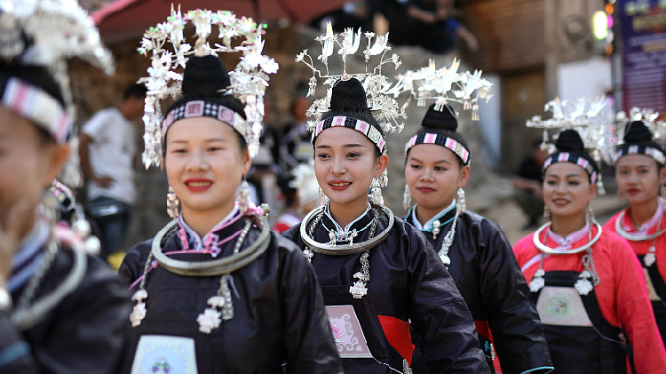 Annual celebration of Chixin Festival held in Guizhou - CGTN