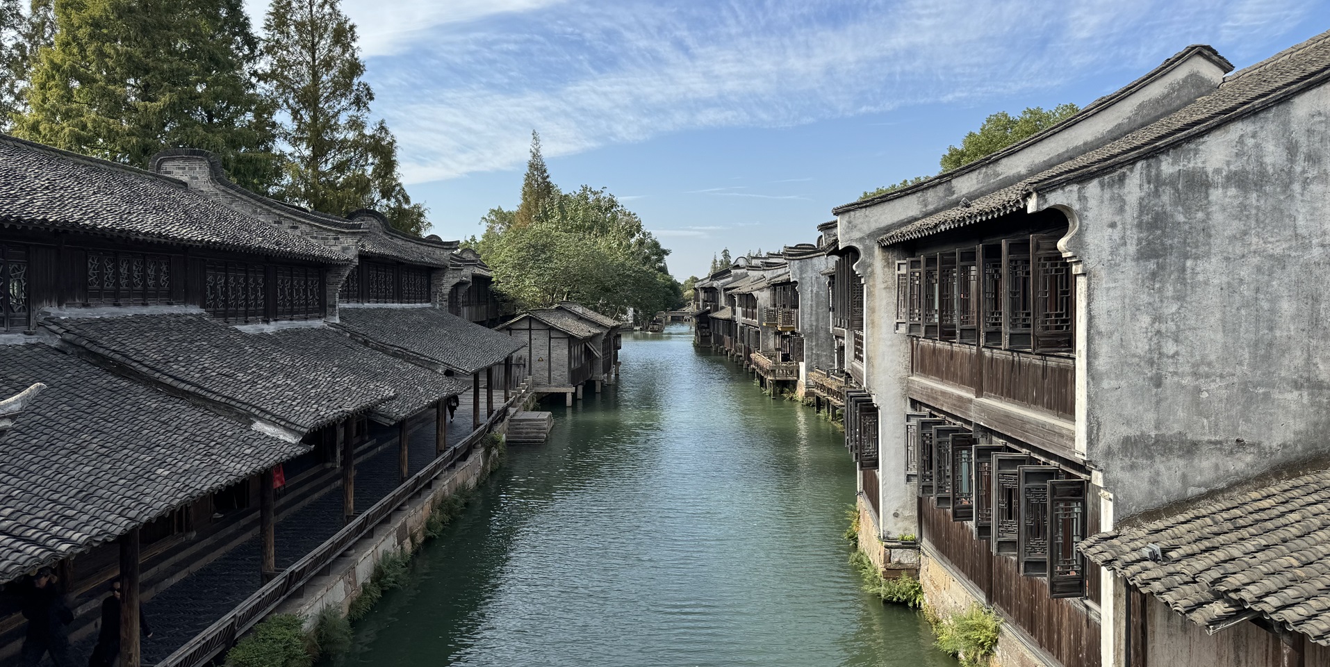 A view of the ancient river town Wuzhen in east China's Zhejiang Province. /WIC