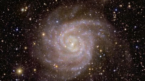A spiral-shaped galaxy called 