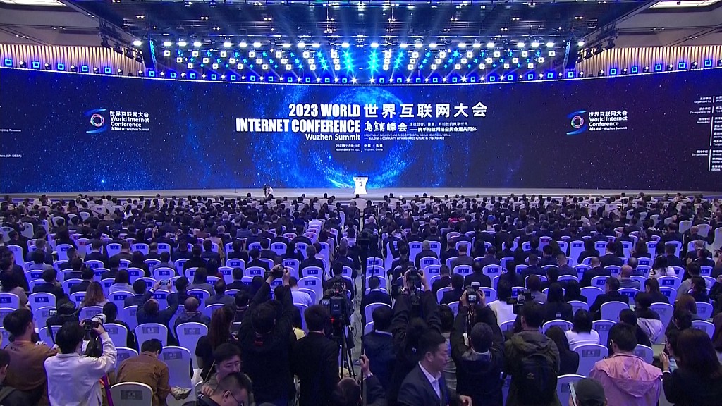 The 2023 World Internet Conference Wuzhen Summit kicks off in the ancient river town of Wuzhen, Tongxiang, east China's Zhejiang Province, November 8, 2023. /CFP