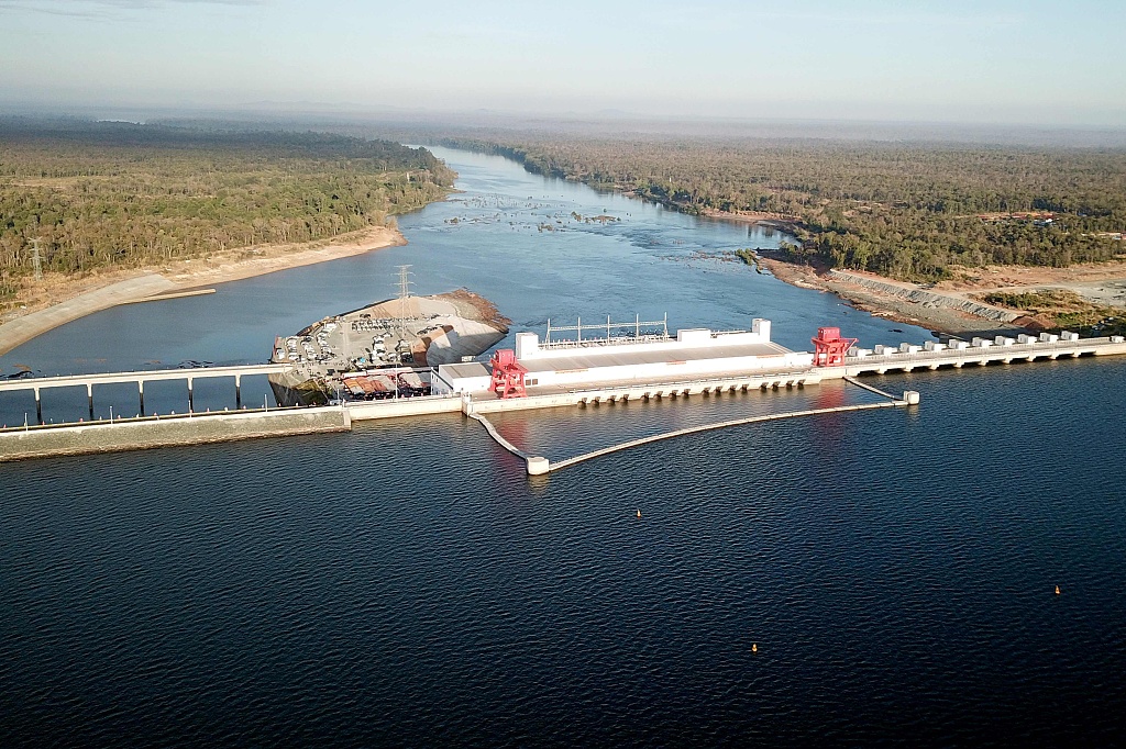 Lower Sesan 2 Hydropower Station, Cambodia, December 17, 2018. /CFP