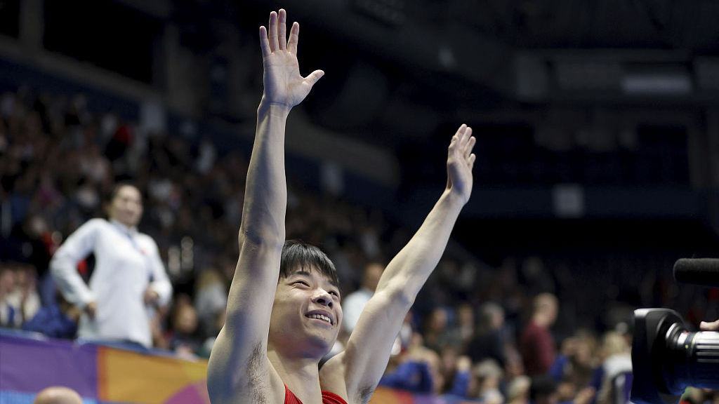 China achieve one-two finish in men's individual at Trampoline Worlds