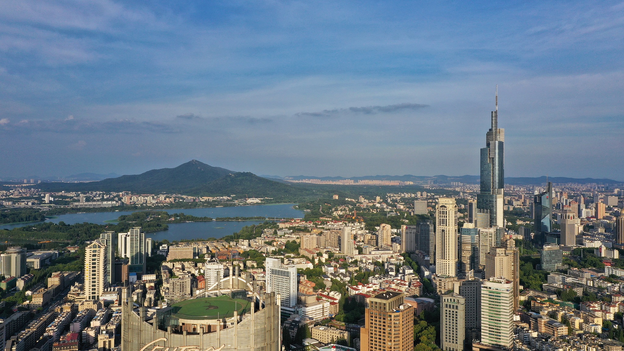 A view of Nanjing, east China's Jiangsu Province, August 9, 2022. /CFP