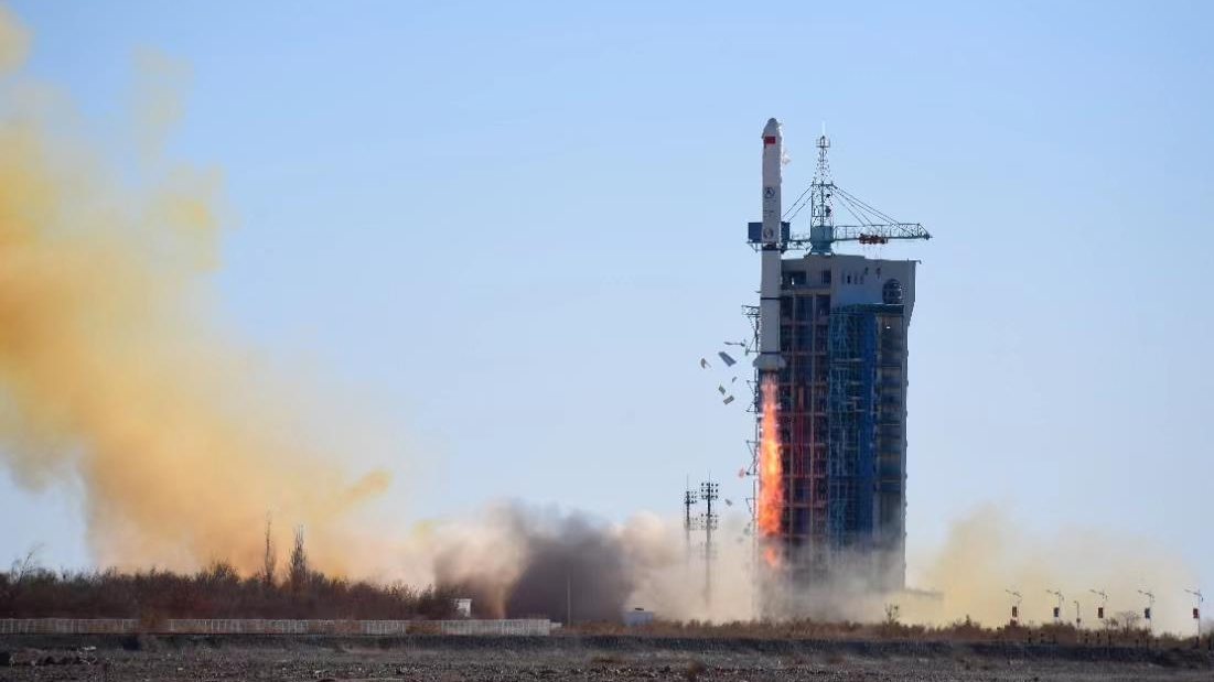 The Long March-2C carrier rocket lifted off from the Jiuquan Satellite Launch Center in northwest China. /CMG