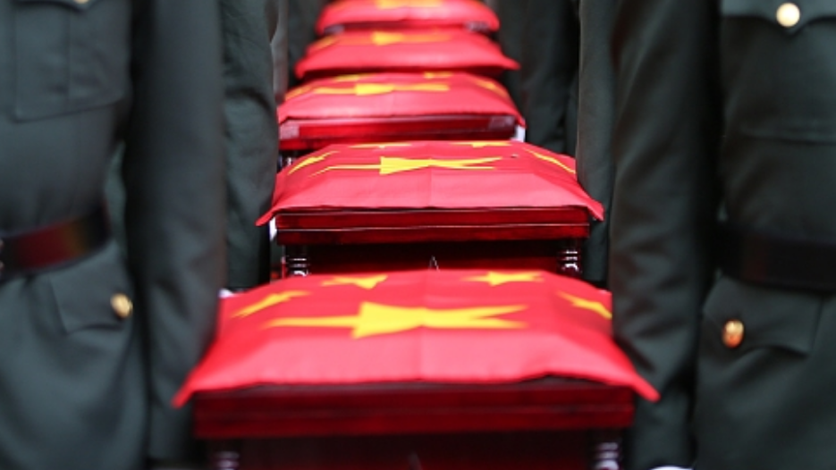 Live: Remains of 25 Chinese soldiers killed in Korean War returning to China