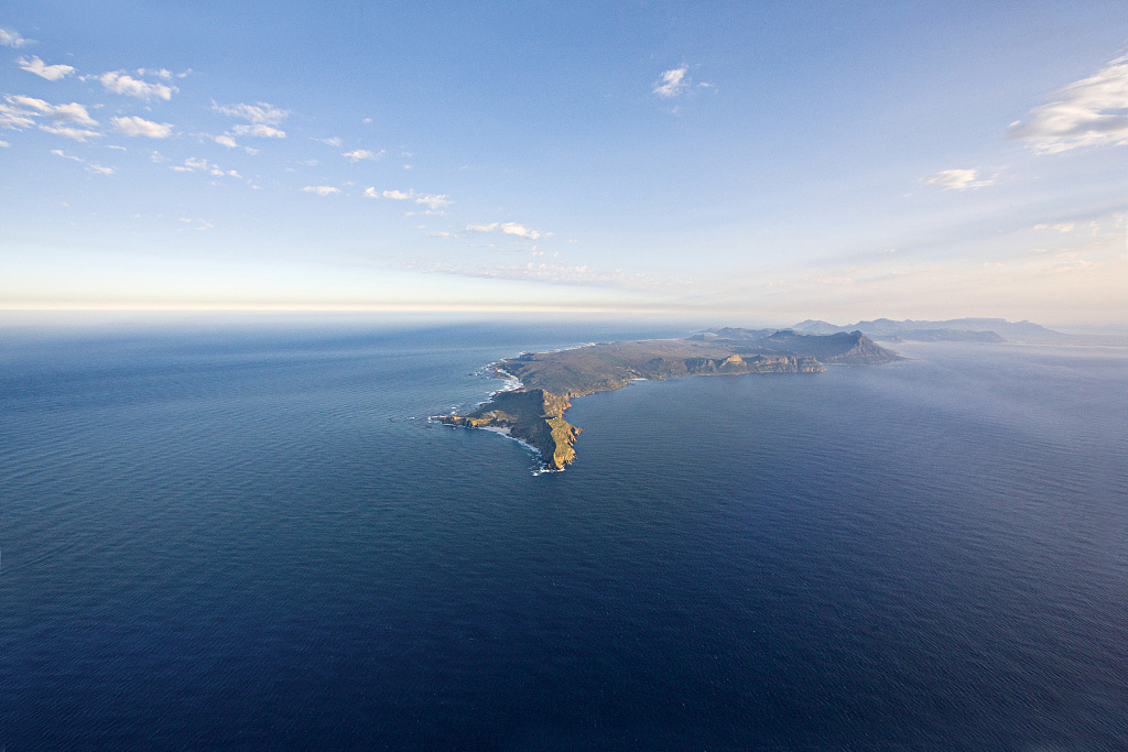 A file photo shows Cape Point in Table Mountain National Park, the southern tip of the Cape Peninsula along the Atlantic Ocean in Cape Town, South Africa. /CFP