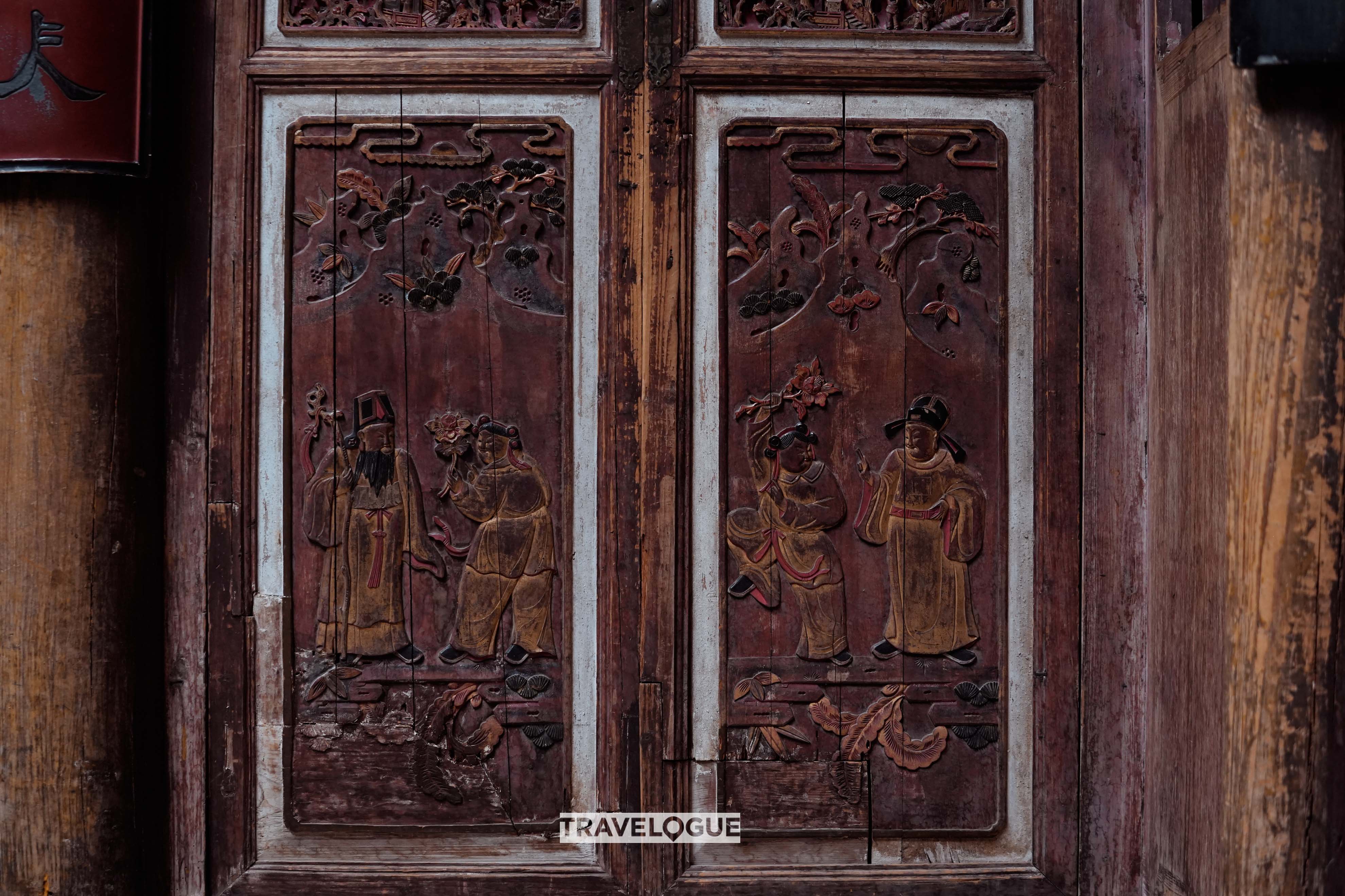 Ancient wood carvings are seen in Anhui Province. /CGTN