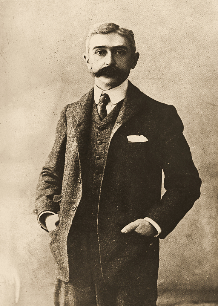 Baron Pierre de Coubertin of France. /CFP