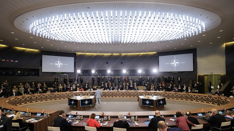 NATO foreign ministers' meeting is held at NATO headquarters in Brussels, capital of Belgium, November 28, 2023. /CFP