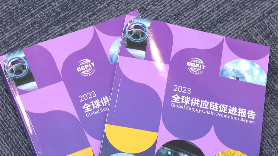The Global Supply Chain Promotion Report is released on November 28 during the China International Supply Chain Expo held in Beijing. /CFP