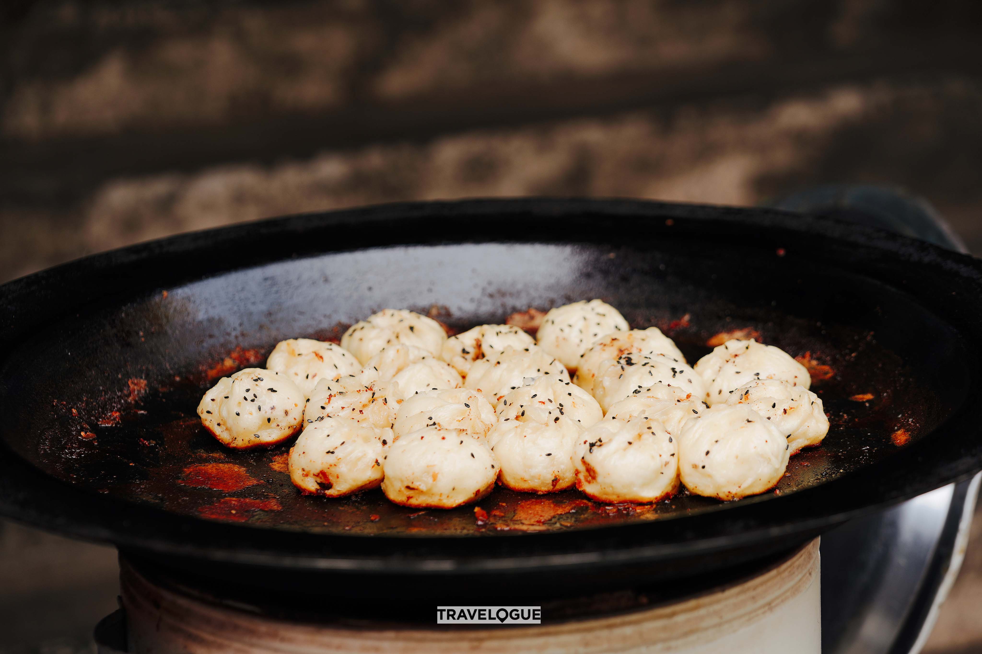 Pan-fried dumplings /CGTN