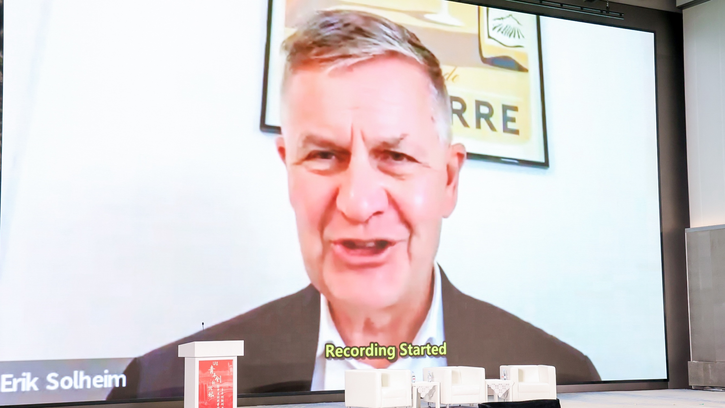 Erik Solheim, former executive director of UN Environment Programme