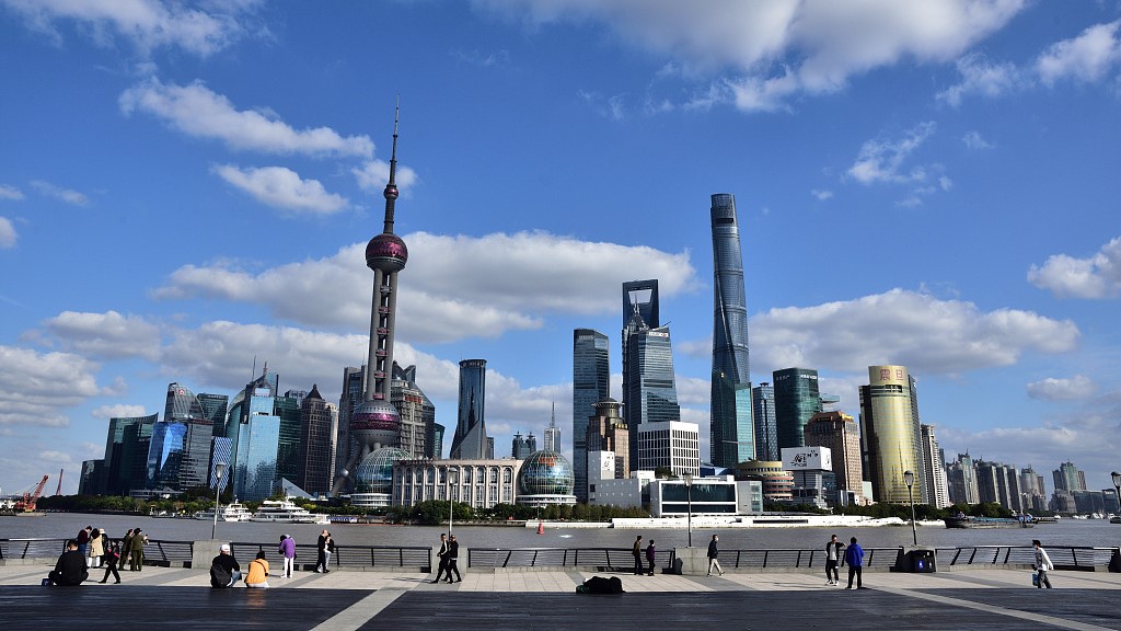 A view of the Bund in Shanghai, China, October 25, 2022. /CFP