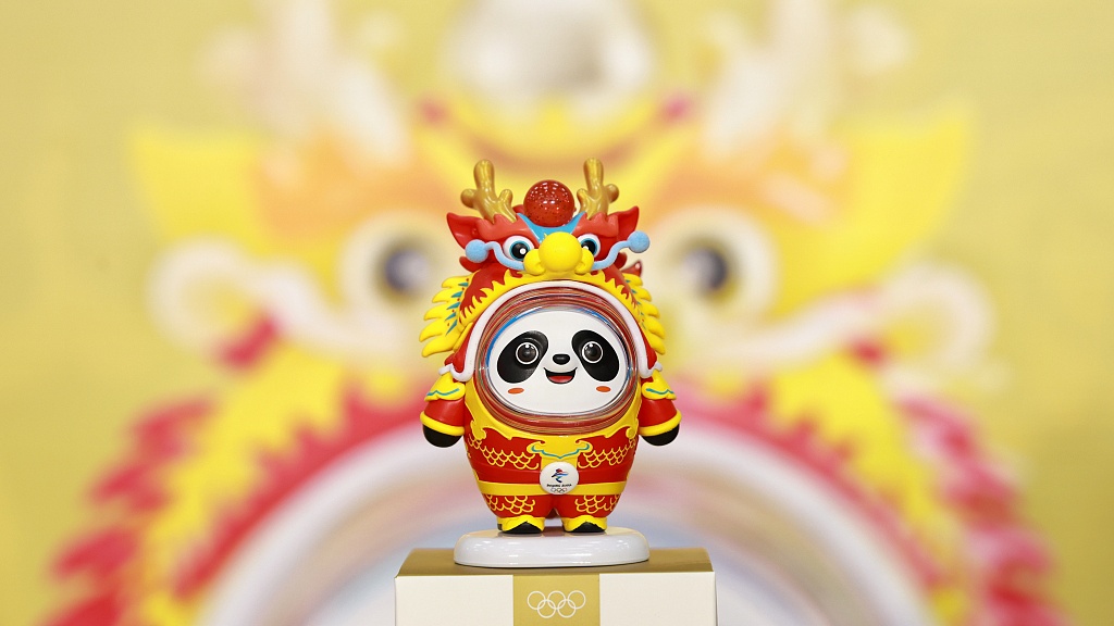 Chinese dragon version of Bing Dwen Dwen goes on sale