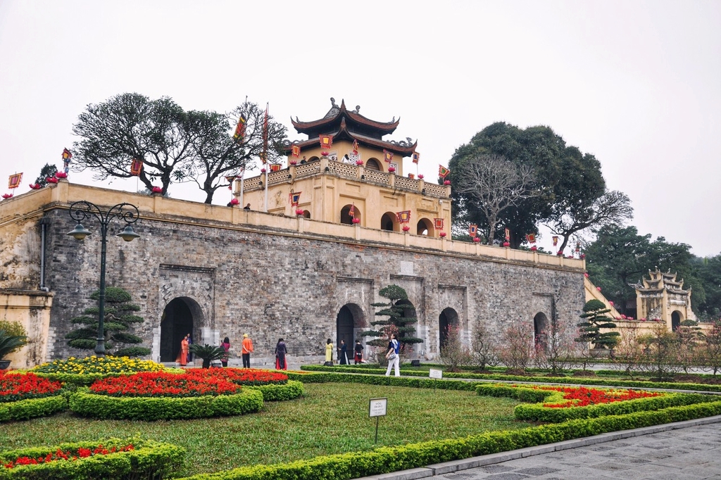 The Imperial Citadel of Thang Long – a UNESCO World Heritage site – is a symbol of Vietnam's culture and history. /IC