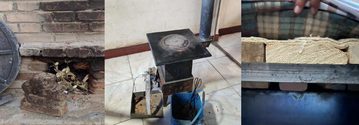 Traditional coal-fired stoves in Shandan County, Zhangye City, Gansu Province. /He Jijiang