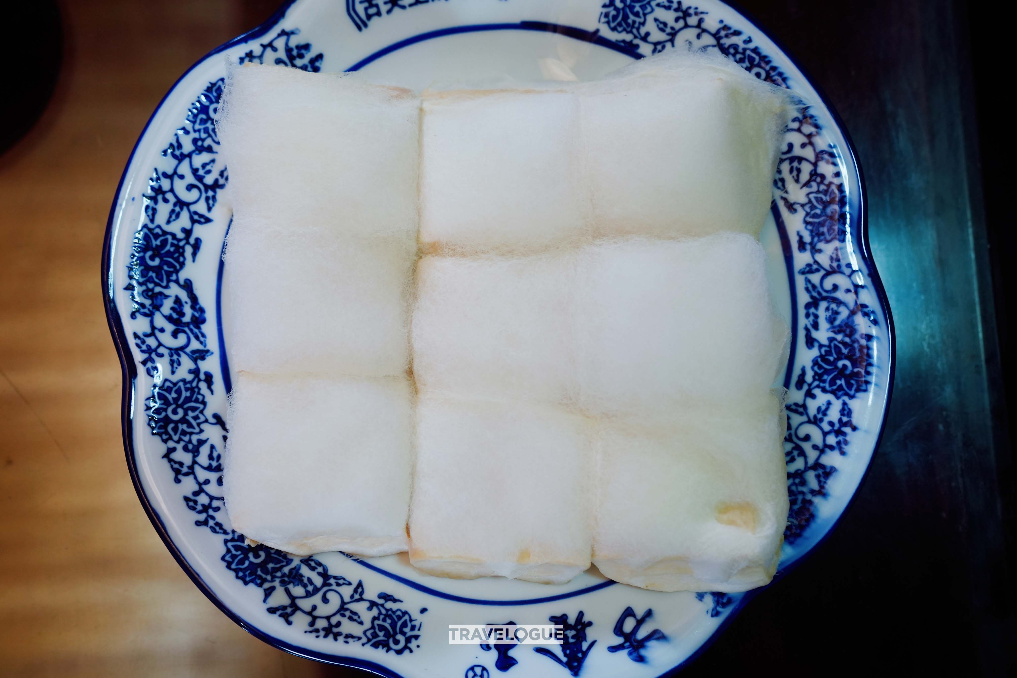 An undated photo shows a plate of hairy tofu in east China's Anhui Province. /CGTN