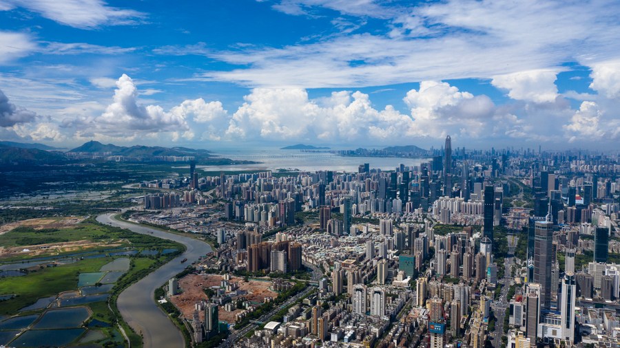 A view of Shenzhen, south China's Guangdong Province, September 11, 2020. /Xinhua