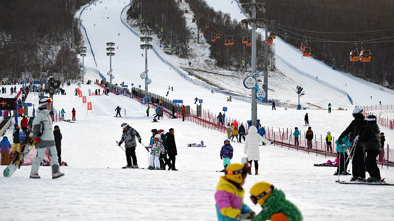 Live: Take a sneak peek at Thaiwoo Ski Resort in north China's Zhangjiakou City