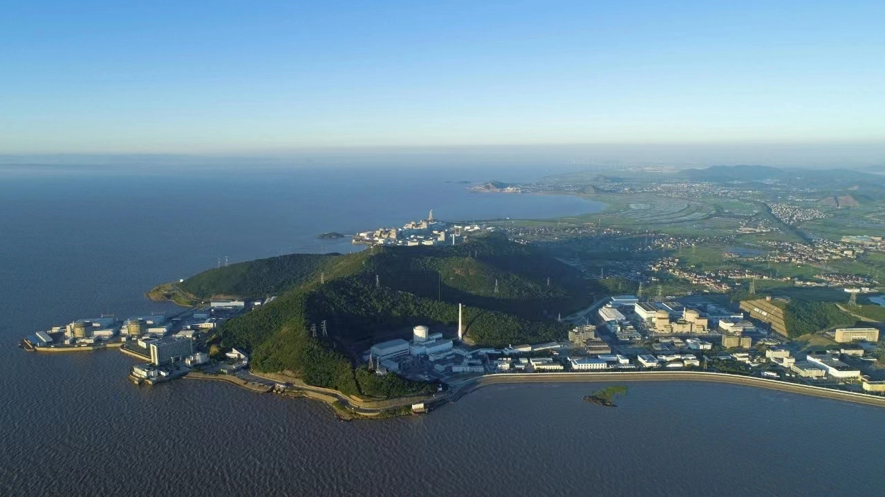 The Qinshan Nuclear Power Plant is located in Haiyan County, Jiaxing City, east China's Zhejiang Province. /CNNC