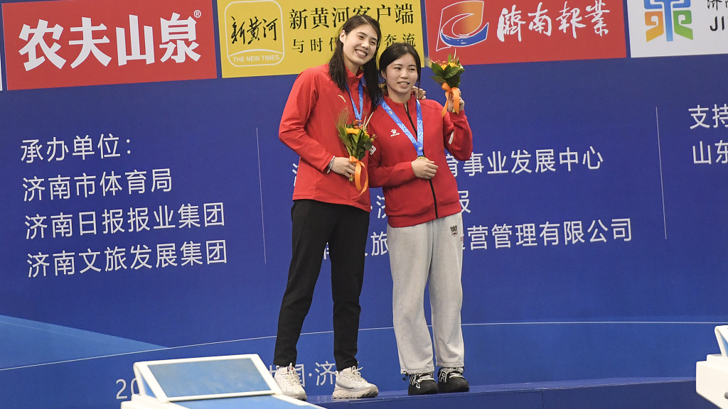 Zhang Yufei, Qin Haiyang win in national swimming championships