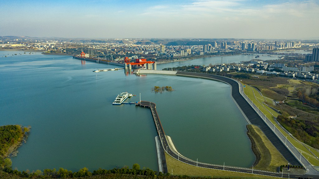 Danjiangkou Reservoir in central China's Hubei Province. /CFP